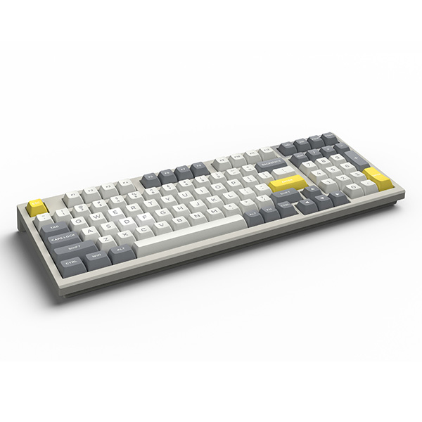Bàn phím cơ FL-Esports FL980SAM Grey White Wireless Kailh Box Rosa switch