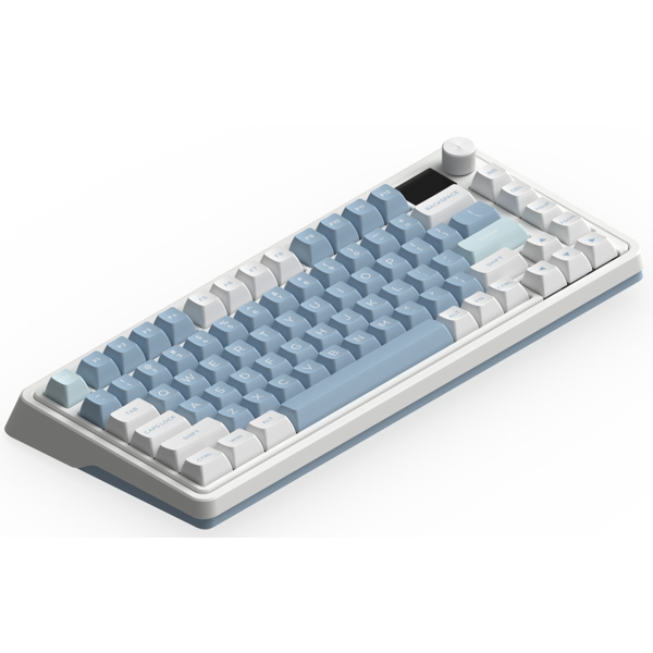 Bàn phím cơ FL-Esports CMK75 SAM Lake Placid Blue FLCMMK Ice Violet switch