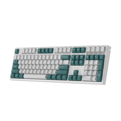 Bàn phím cơ FL-Esports FL980CPS Aqua Green Kailh Box Brown switch
