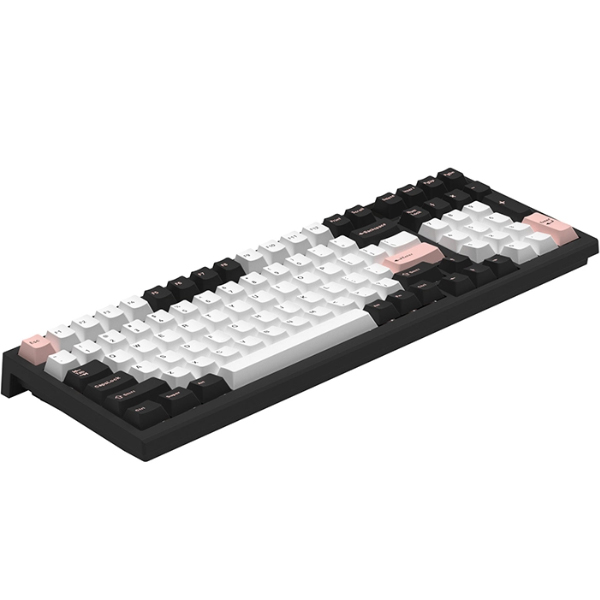 Bàn phím cơ FL-Esports FL100 CPM Black Carbon Body White Olivia Wireless FLCMMK Ice Violet switch