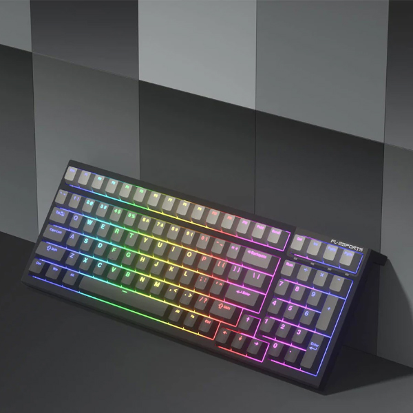 Bàn phím cơ FL-Esports FL100 CPM Gradient Ink Wireless FLCMMK Ice Violet switch