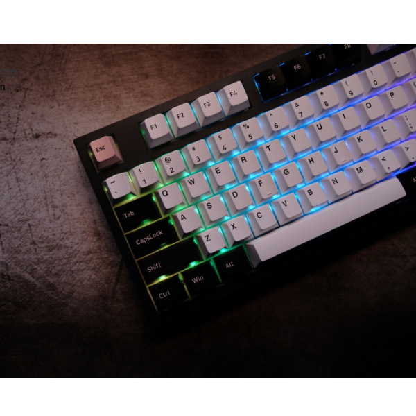 Bàn phím cơ FL-Esports FL980 CPS White Olivia Kailh Box Brown switch