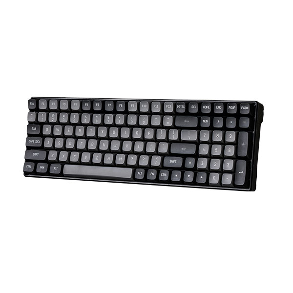 Bàn phím cơ E-DRA EK396W V2 3 Mode Wireless Gateron Red switch