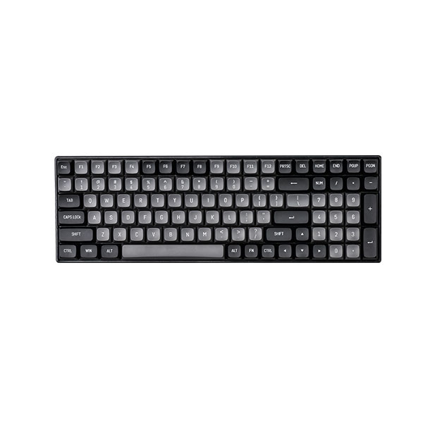 Bàn phím cơ E-DRA EK396W V2 3 Mode Wireless Gateron Brown switch
