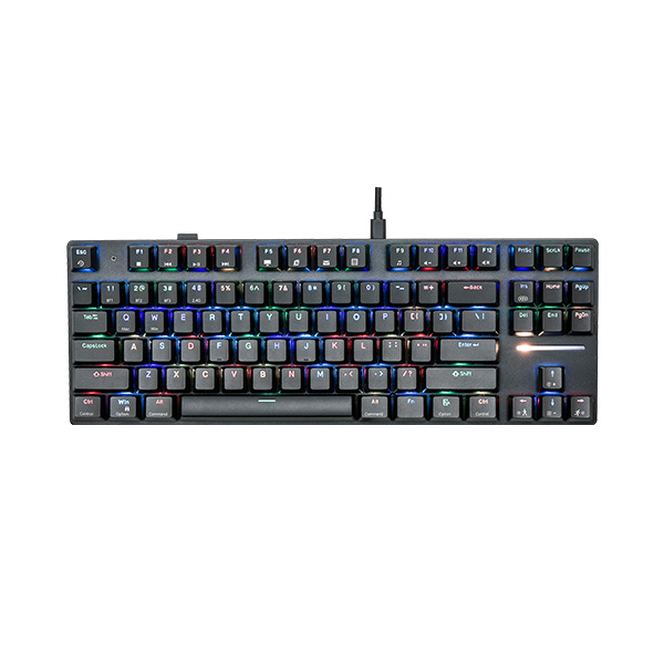 Bàn phím cơ E-DRA EK3187W RGB Wireless Brown switch