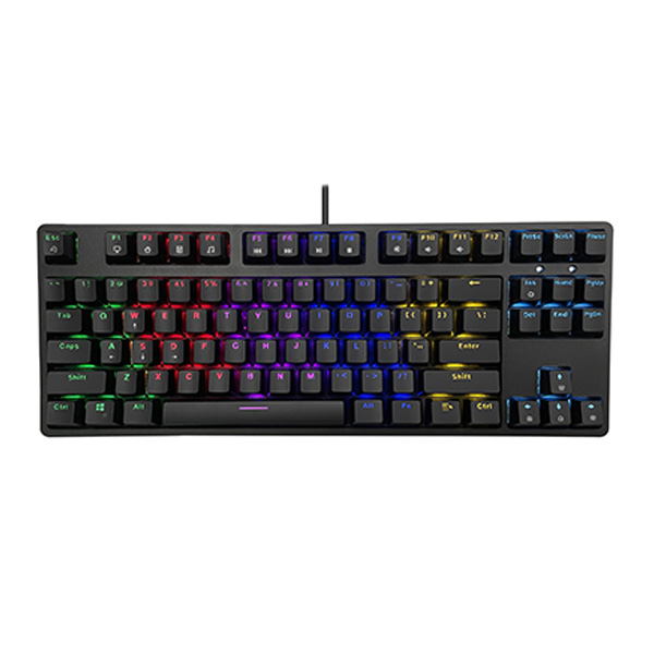 Bàn phím cơ E-DRA EK387L Rainbow Blue switch