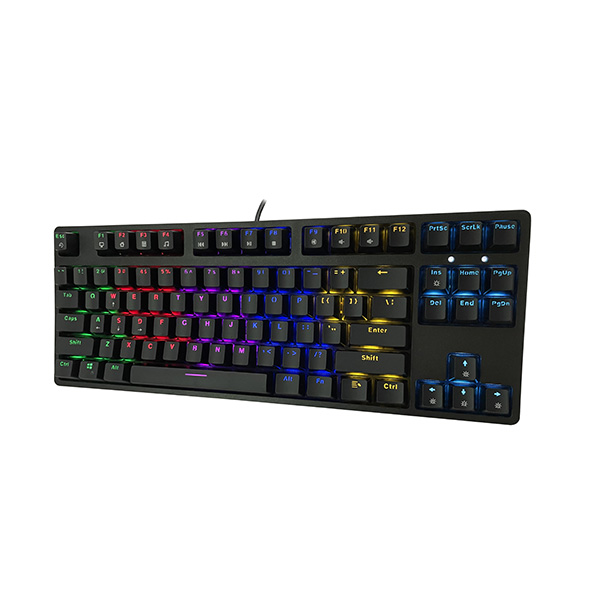 Bàn phím cơ E-DRA EK387L Rainbow Brown switch