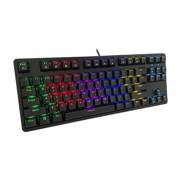 Bàn phím cơ E-DRA EK387L Rainbow Brown switch