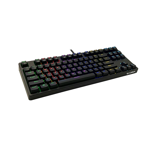 Bàn phím cơ E-DRA EK387L Rainbow Brown switch