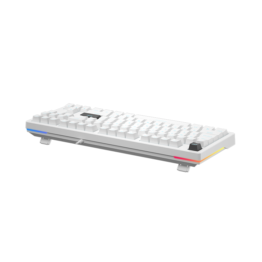Bàn phím cơ Dareu EK87 V2 White Red switch