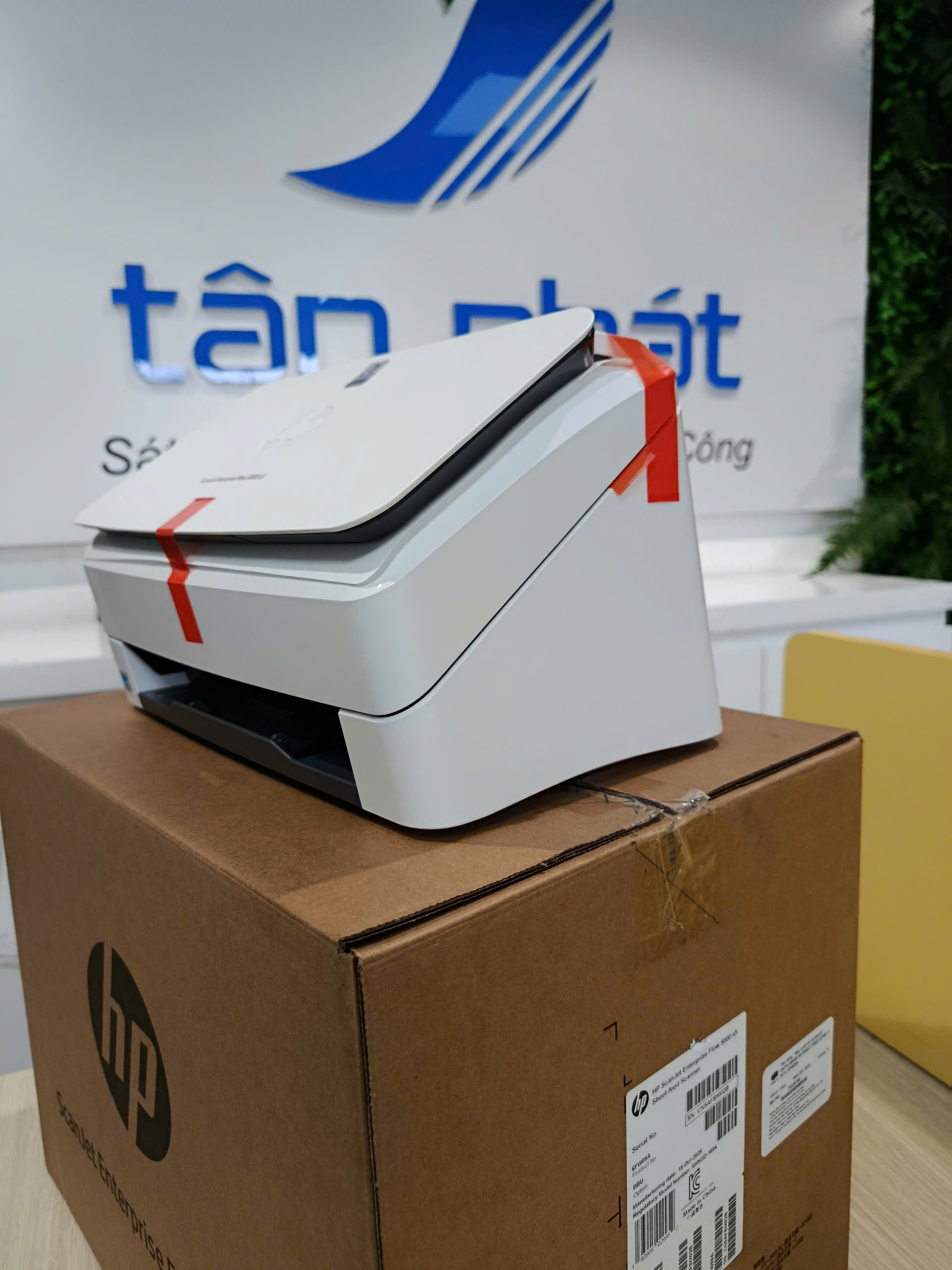 Máy Scan HP ScanJet Enterprise Flow 5000 s5 (6FW09A) (A4/A5/ Đảo mặt/ ADF/ USB)