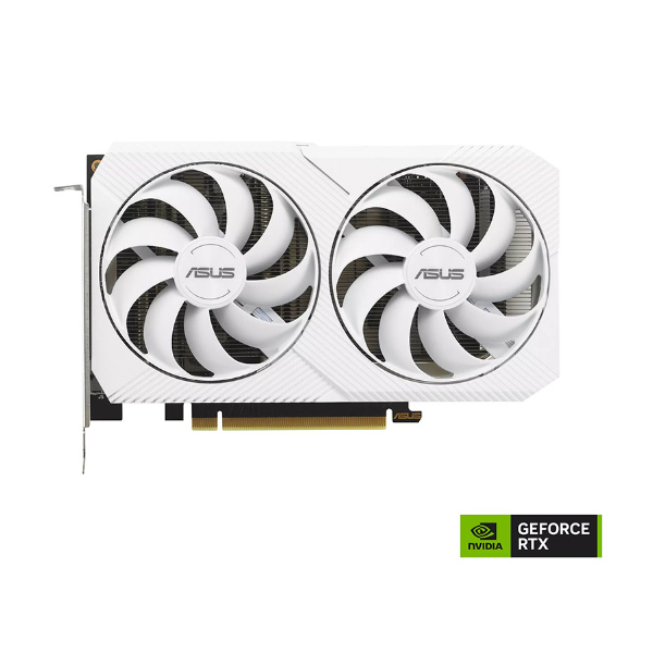 Card đồ họa Asus DUAL RTX 3060-12G WHITE
