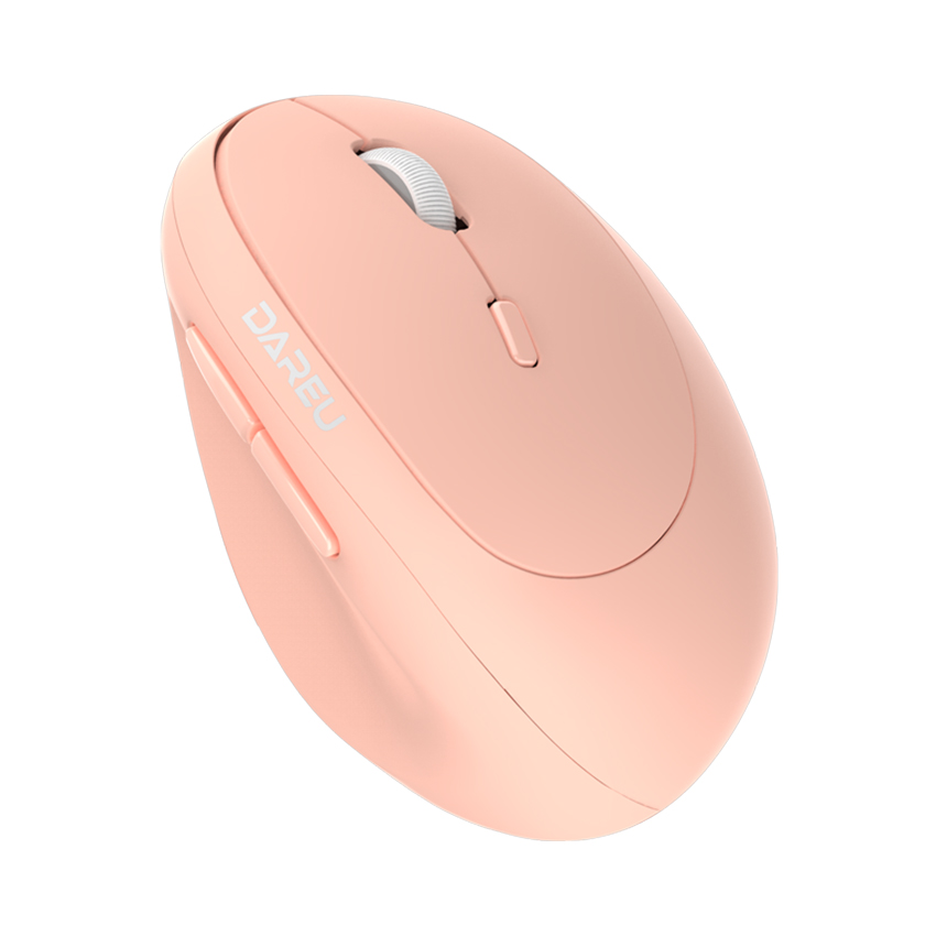 Chuột không dây DAREU LM158D PINK (BLUETOOTH VÀ WIRELESS 2.4G)