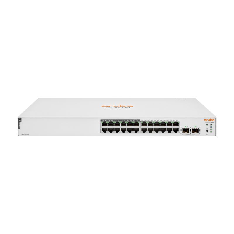 Thiết bị mạng Switch HPE 1830 24G 12p Class 4 PoE 2SFP 195W (JL813A)