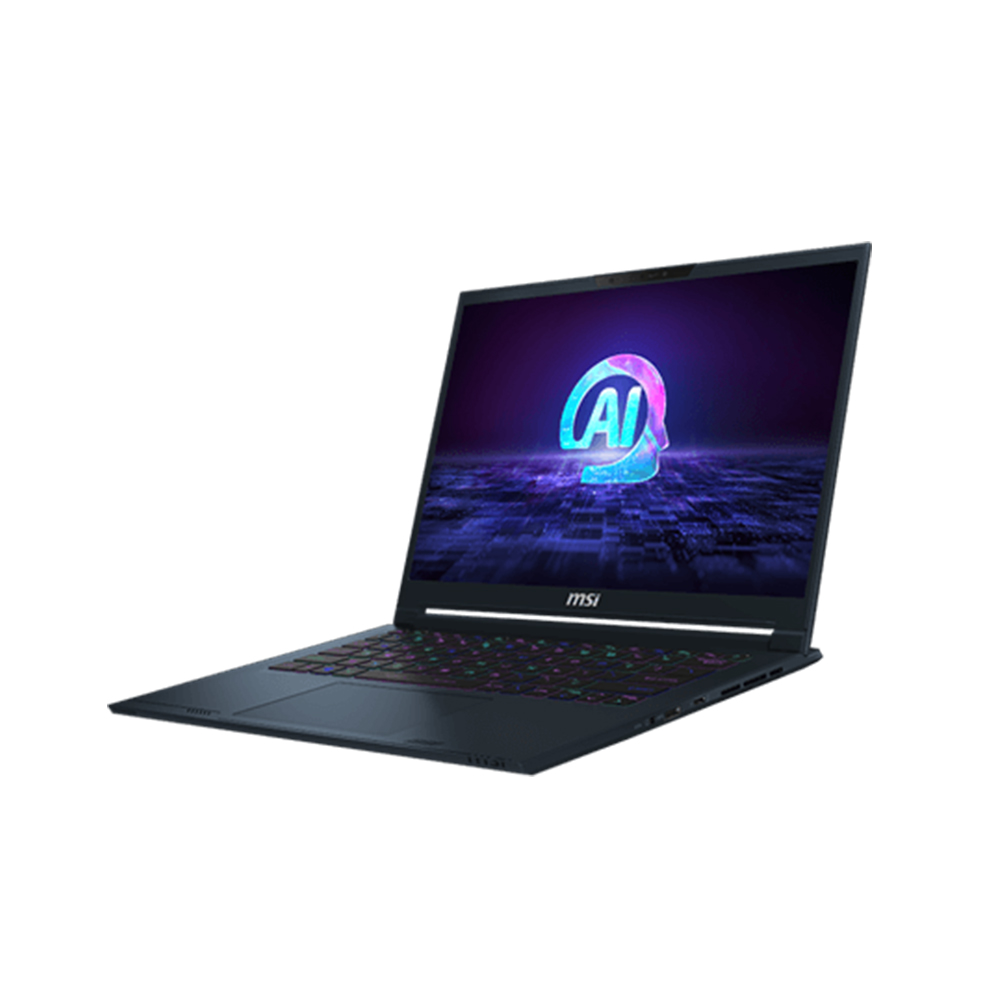 Laptop MSI Stealth 14 AI Studio A1VFG-085VN (Core Ultra 7 155H | 16GB*2 | 1TB | RTX 4060 8GB | 14inch 2.8K OLED | 120Hz | Win11 | Đen)