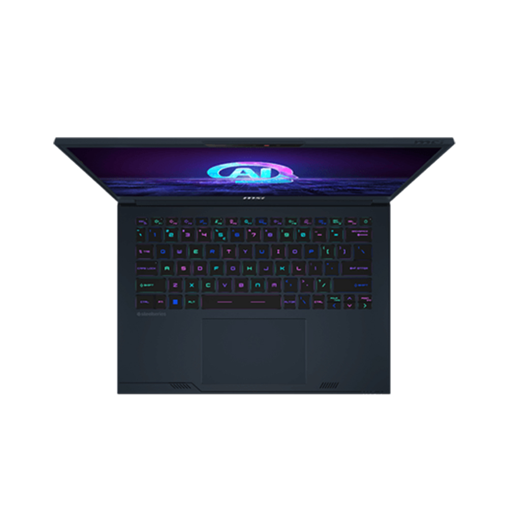 Laptop MSI Stealth 14 AI Studio A1VFG-085VN (Core Ultra 7 155H | 16GB*2 | 1TB | RTX 4060 8GB | 14inch 2.8K OLED | 120Hz | Win11 | Đen)