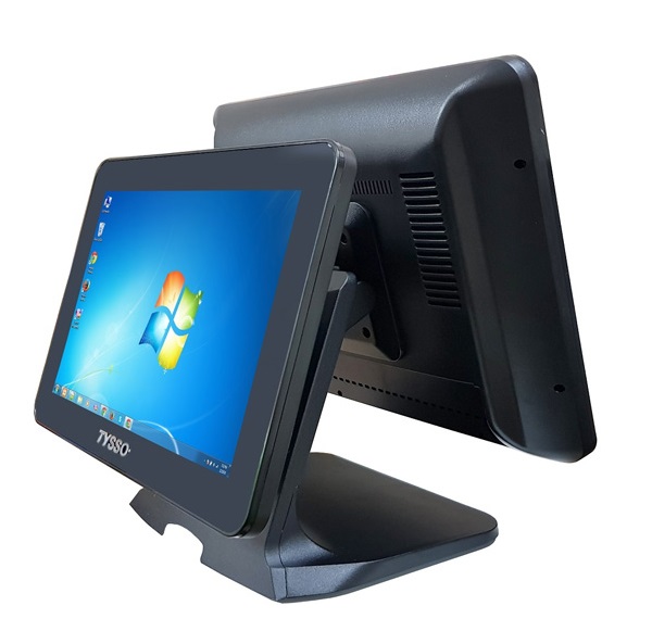 Máy bán hàng POS Tysso TS1700 loại 2 màn (core i7 | 4GB | 120GB SSD | 15 inch)