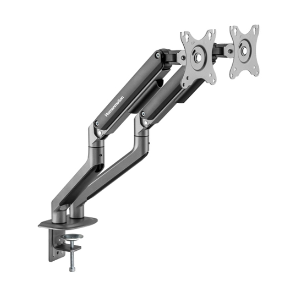 Giá treo màn hình Human motion T6 Pro Dual Grey Black 22inch - 43inch