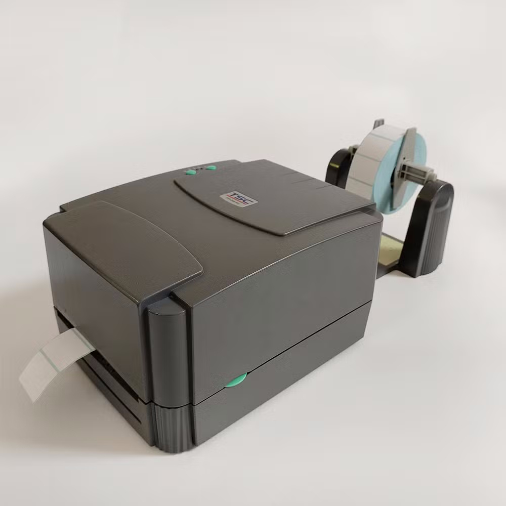 Máy in mã vạch TSC TTP-342 Pro 300 DPI - bao gồm giá đỡ decal ngoài