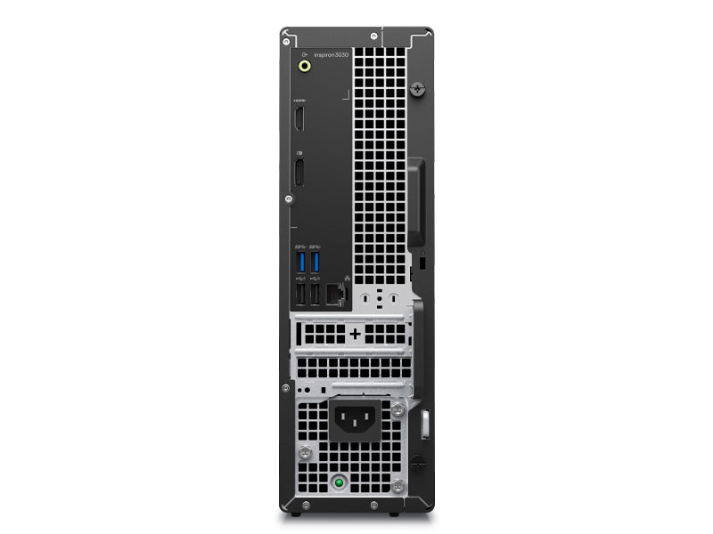 Máy tính để bàn đồng bộ Dell Inspiron 3030 SFF SFFI33003W1 (Intel Core i3-14100 | 8GB DDR5 4400MHZ | 512GB SSD | Non DVD | Wlan_Bluetooth |Chuột _ Bàn phím | Win 11)