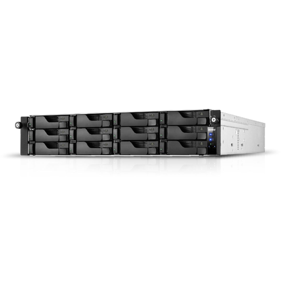 Thiết bị lưu trữ NAS ASUSTOR LOCKERSTOR 12RD AS6512RD 12-bay 2U Rack (up to 24 bay)