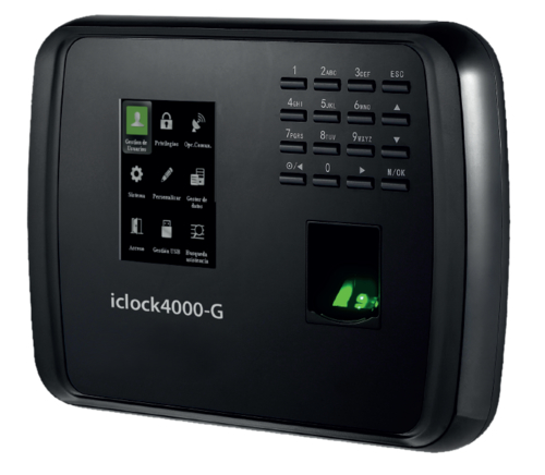 Máy chấm công ZKTECO ICLOCK 4000G (vân tay thẻ và cảm ứng)