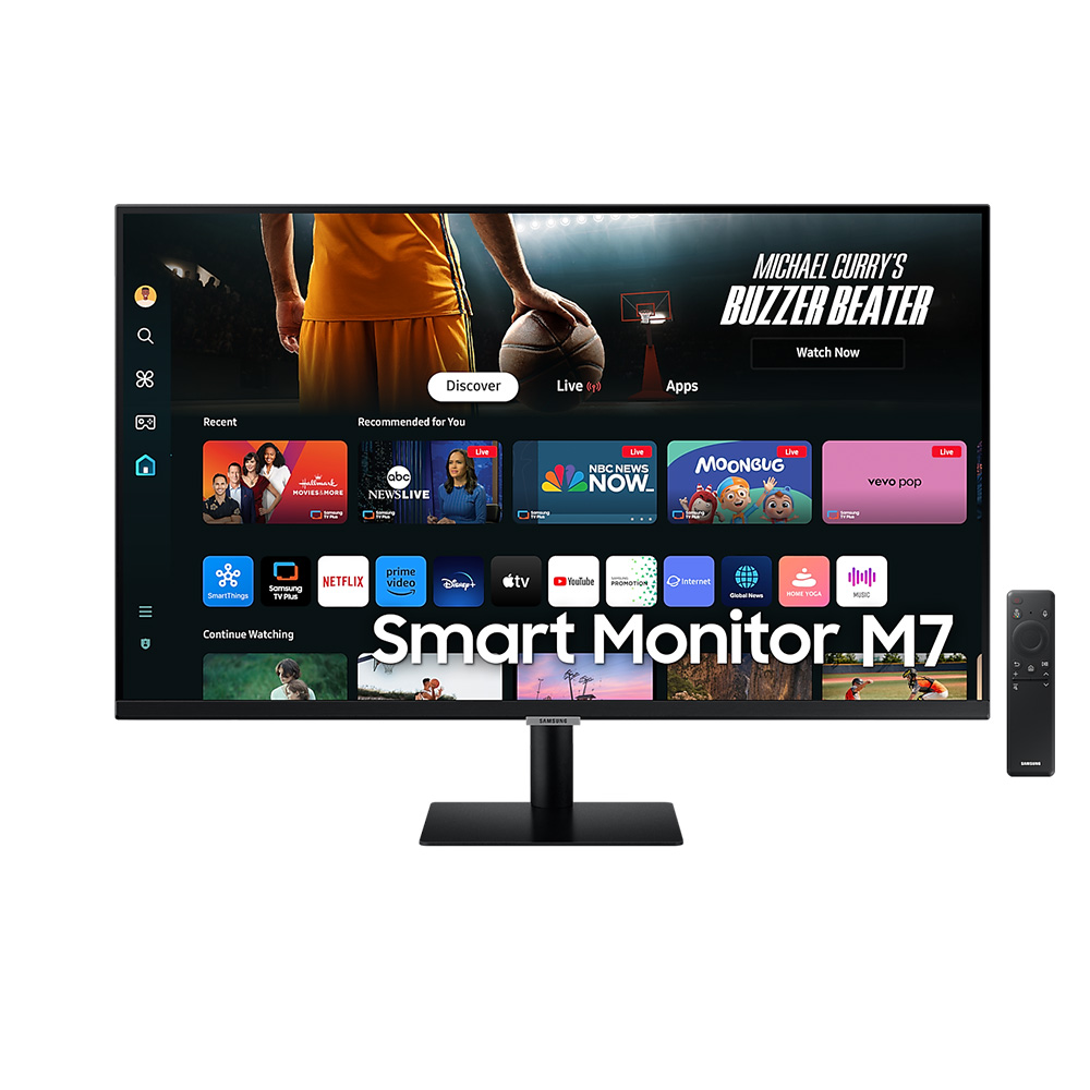 Màn hình SAMSUNG M7 LS32DM700UEXXV  (32Inch/ 4K(3840 x 2160) | 4ms | 300cd/m2 | VA | Tích hợp Loa)