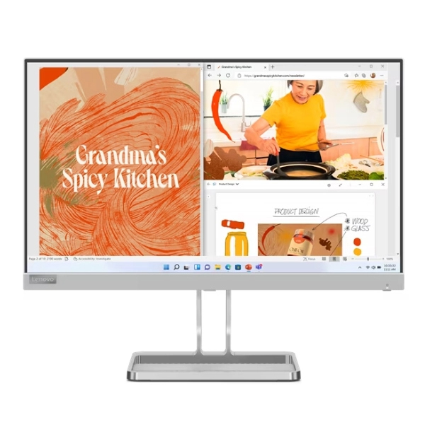 Màn hình Lenovo L25e-40 67ADKAC4VN Grey (24.5Inch | Full HD | 4ms | 100HZ | 250cd/m2 | VA)