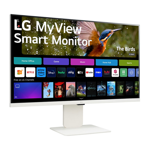 Màn hình thông minh LG MyView 32SR83U-W (31.5Inch | 4K(3840 x 2160) | 5ms | IPS | Loa | Wi-Fi +Bluetooth)