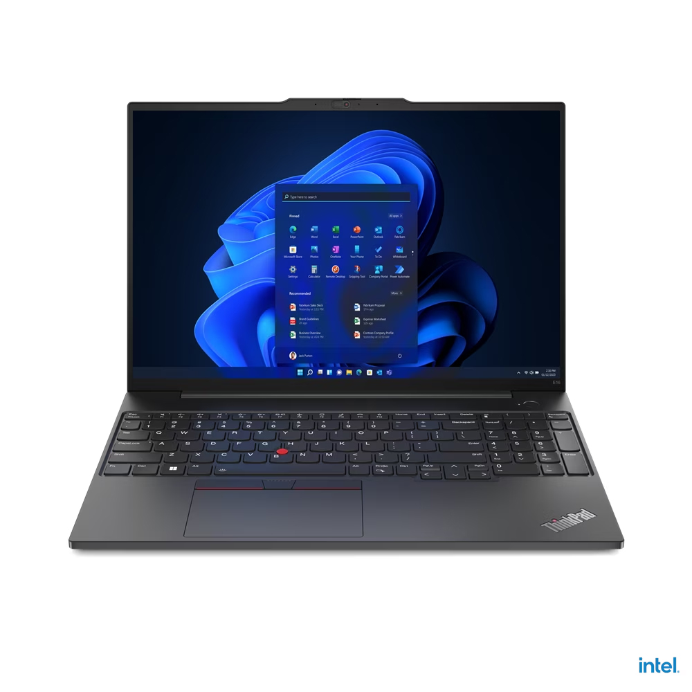 Laptop Lenovo ThinkPad E16 Gen 1 21JN006GVN (Core i7-1355U | 16GB | 512GB | Intel Iris Xe | 16inch WUXGA | Win 11 | Đen)