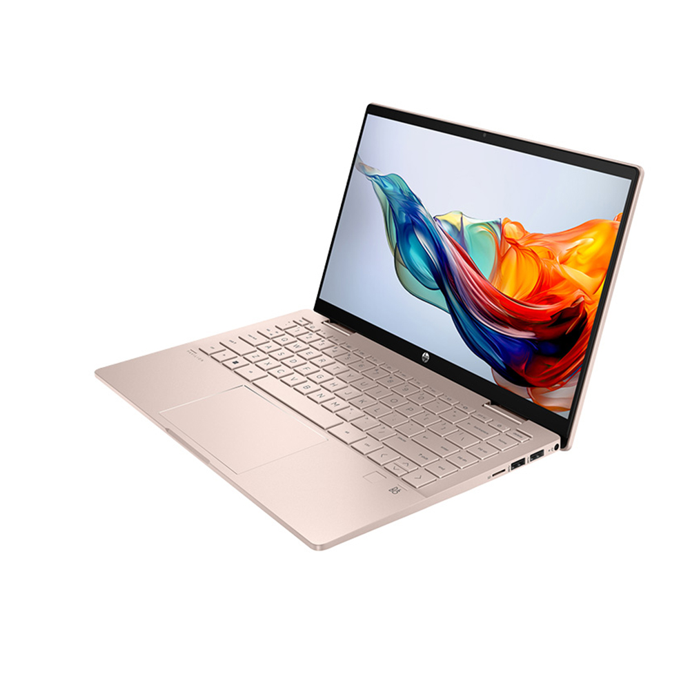 Laptop HP Pavilion X360 14-ek2024TU 9Z2V6PA (Core 5 120U | 16GB | 512GB | 14inch FHD | Cảm ứng | Win 11 | Vàng)