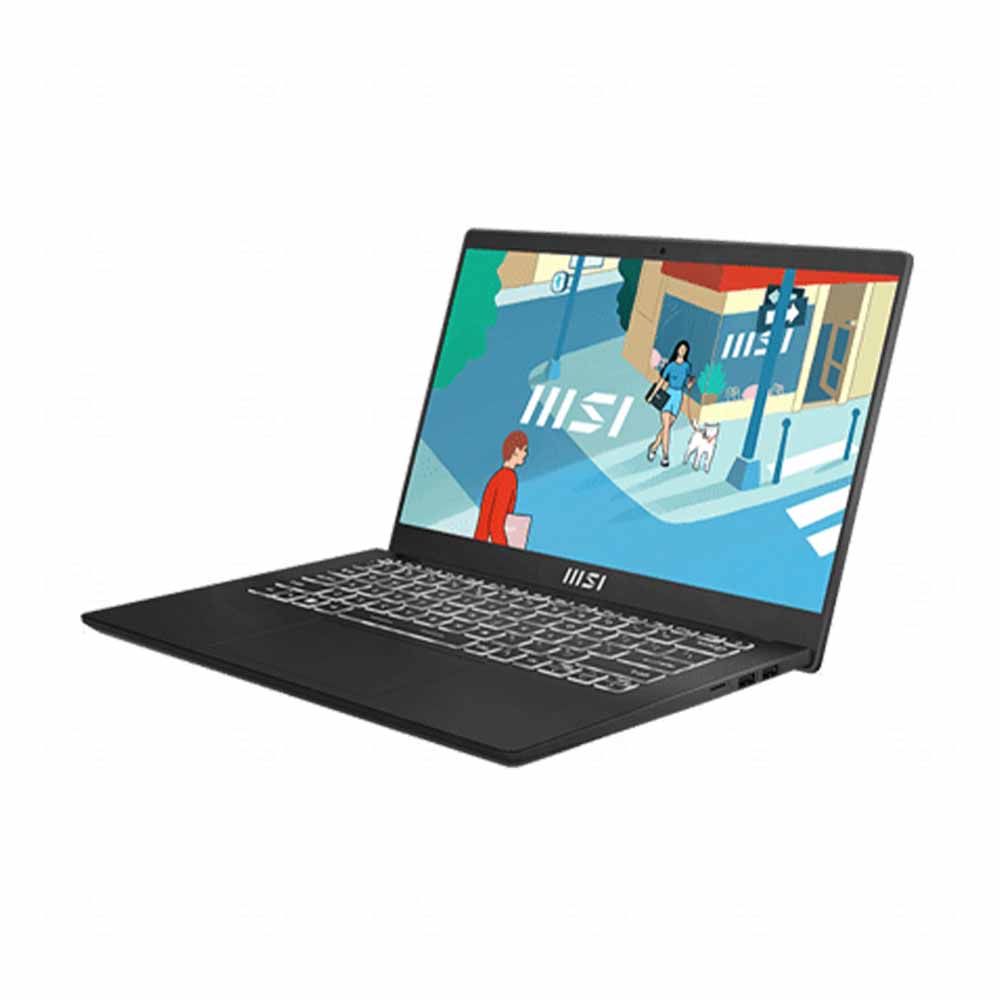 Laptop MSI Modern 14 C7M 212VN (Ryzen 5-7530U | 16GB | 512GB | AMD Radeon | 14inch FHD | Win 11 | Đen)