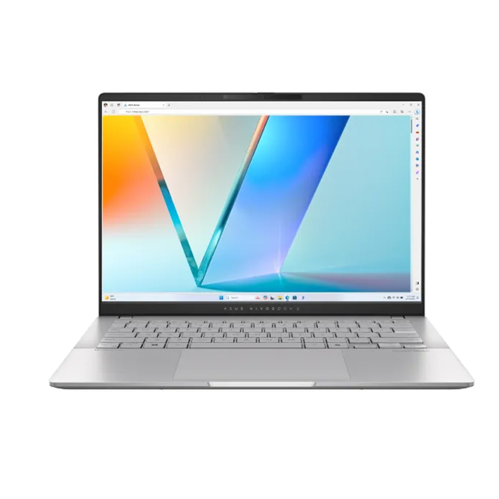 Laptop Asus Vivobook S 14 OLED M5406WA-PP071WS (Ryzen AI 9 HX 370 | 32GB | 1TB | AMD Radeon | 14inch 3K OLED 120Hz | Win 11 | Bạc)