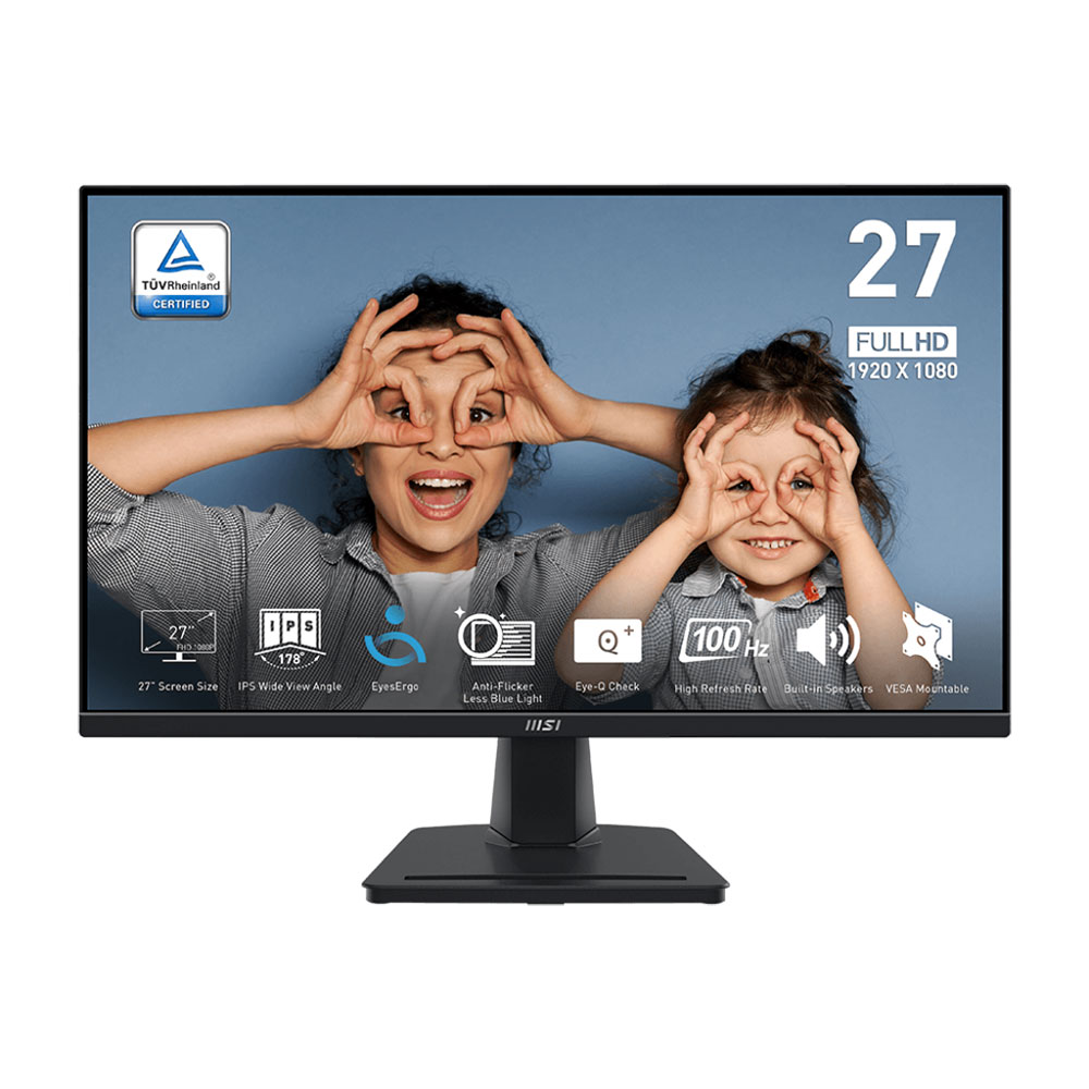 Màn Hình MSI PRO MP275 (27inch | IPS | FHD | 100Hz | 1ms | SPEAKER)