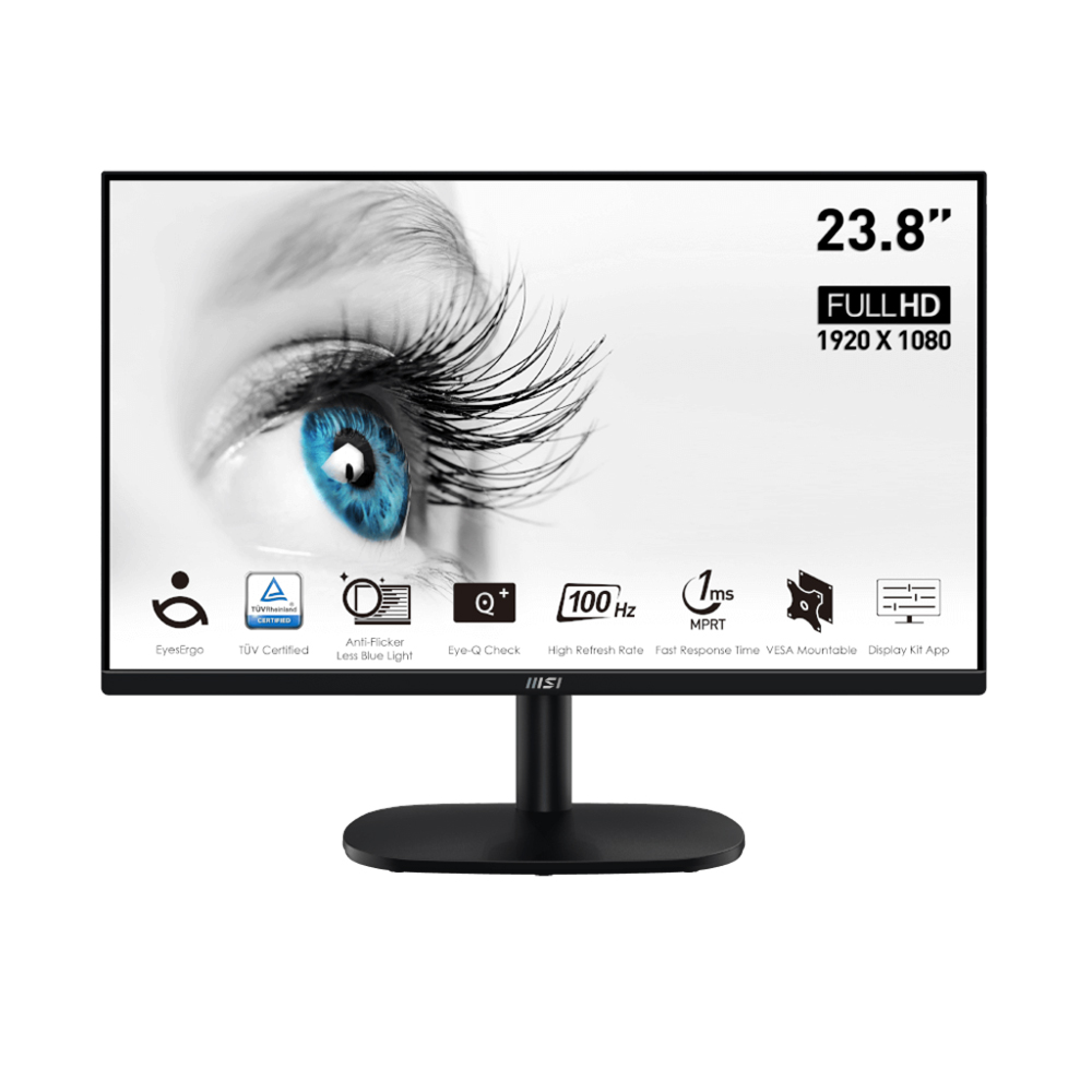 Màn Hình MSI PRO MP245V (23.8inch | VA  | FHD | 100Hz | 1ms)