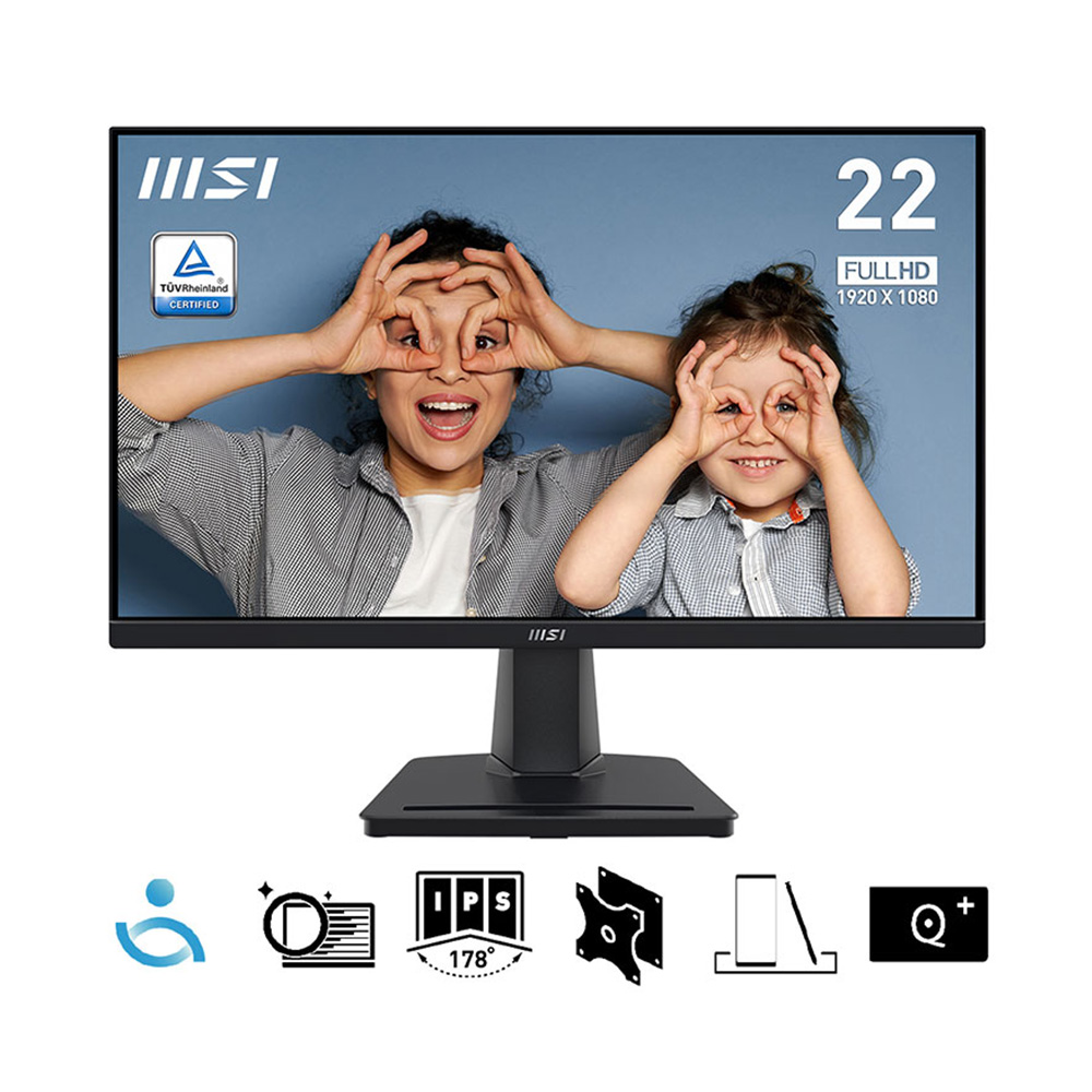 Màn Hình MSI PRO MP225 (21.5inch | IPS | FHD | 100Hz | 1ms)