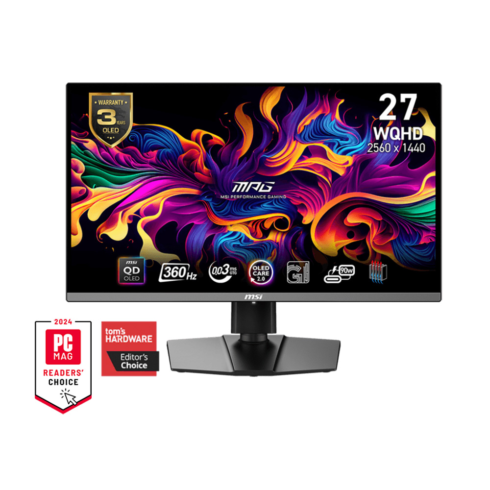 Màn Hình MSI MPG 271QRX QD-OLED (27inch | 2K | OLED | 360Hz | 0.03ms)
