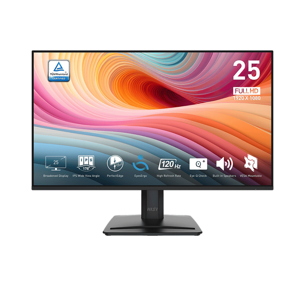 Màn Hình MSI PRO MP251 E2 (24.5inch | FHD | IPS | 120Hz | 1ms | Speaker)