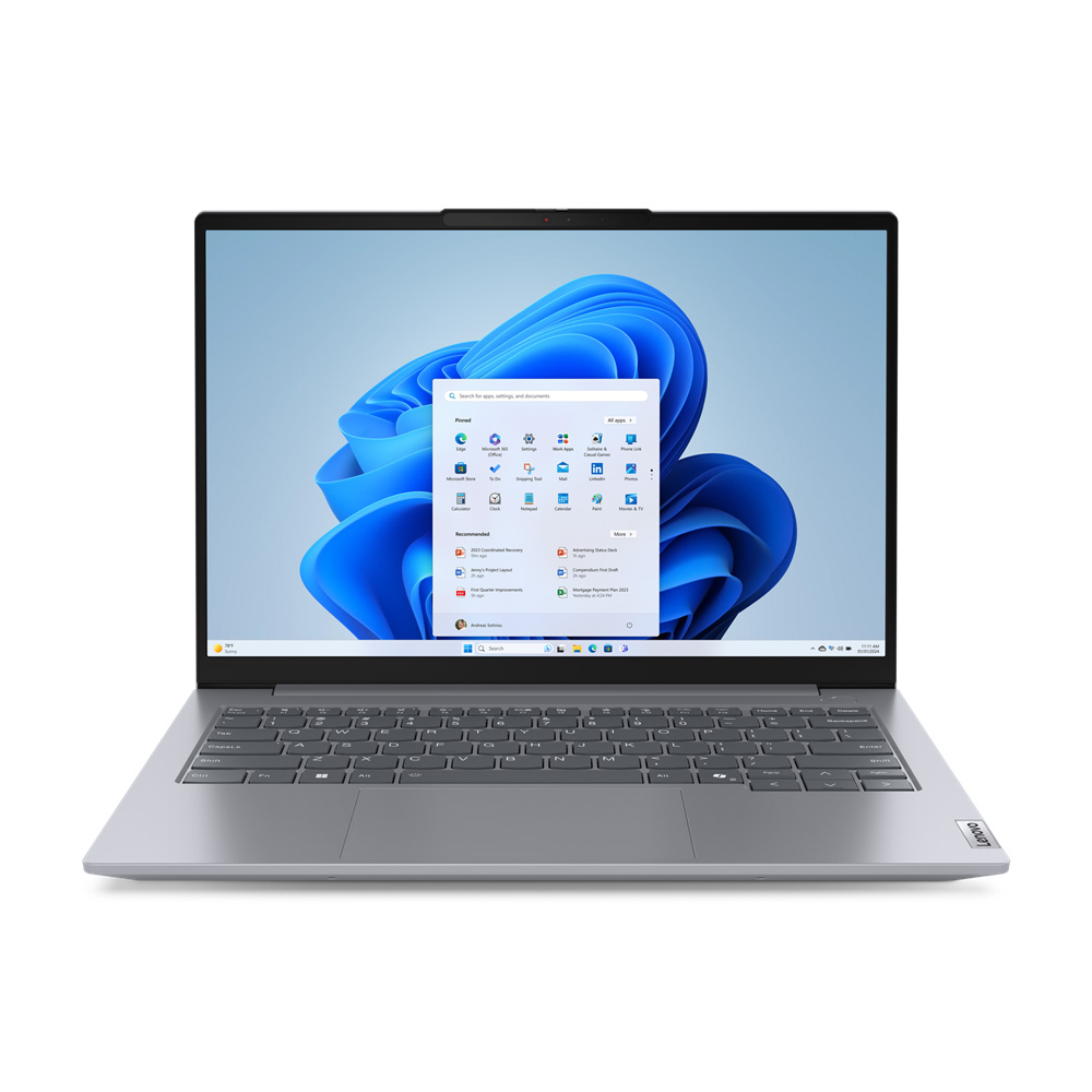 Laptop Lenovo ThinkBook 14 Gen 7 IML 21MR006YVN (Core Ultra 5 125U | 16GB | 512GB | 14inch WUXGA | Win 11 | Xám)