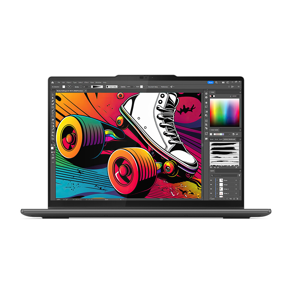Laptop Lenovo Yoga 7 2-in-1 14IML9 83DJ001FVN (Core Ultra 7 155H | 16GB | 512GB | Intel Arc | 14inch WUXGA | Cảm ứng | Win11 | Office | Xám)