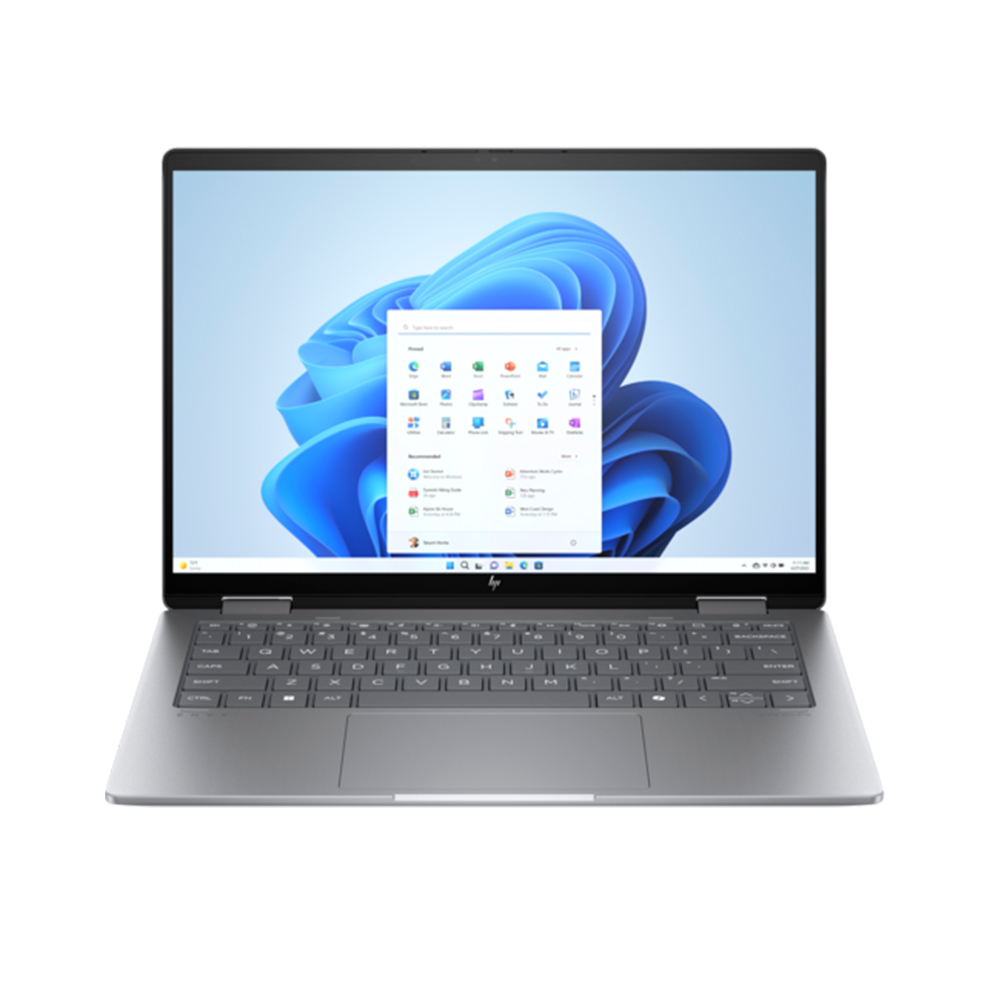 Laptop HP Envy x360 14-fc0088TU A19BYPA (Core Ultra 7 155U | 14inch 2.8K OLED | 16GB | 1TB | Win11 | Bạc)