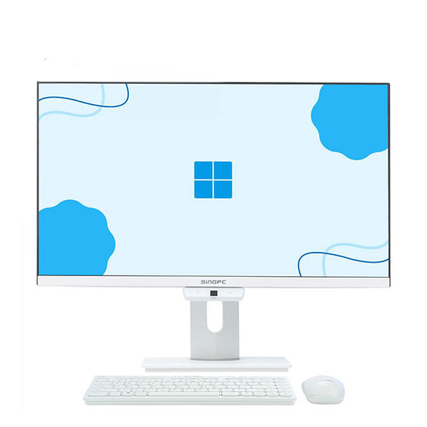 Máy tính AIO SingPC M24Pi31282-W (Core i3-12100T | 8GB | 256GB | 23.8inch | Key+Mouse | Win11Pro | 2Y)