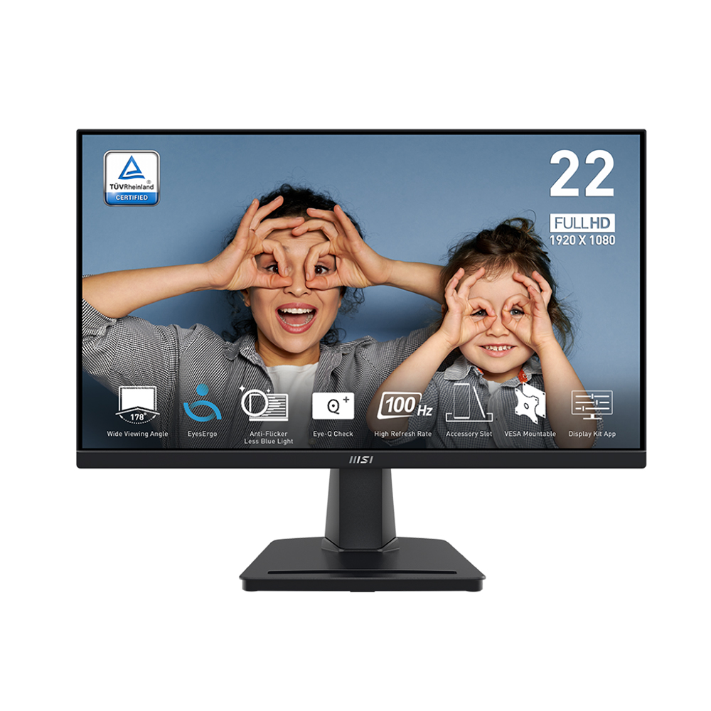Màn Hình MSI PRO MP225V (21.45inch | VA | FHD | 100Hz | 1ms)