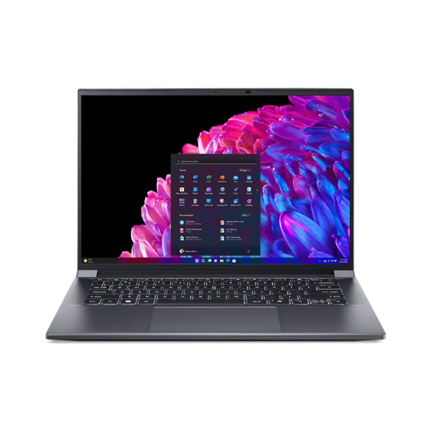 Laptop Acer Swift X AI SFX14-72G-708X NX.KR8SV.003 (Core Ultra 7 155H | 32GB | 1TB | RTX 4060 8G | 14.5inch OLED 2.8K | Win11 | Xám)