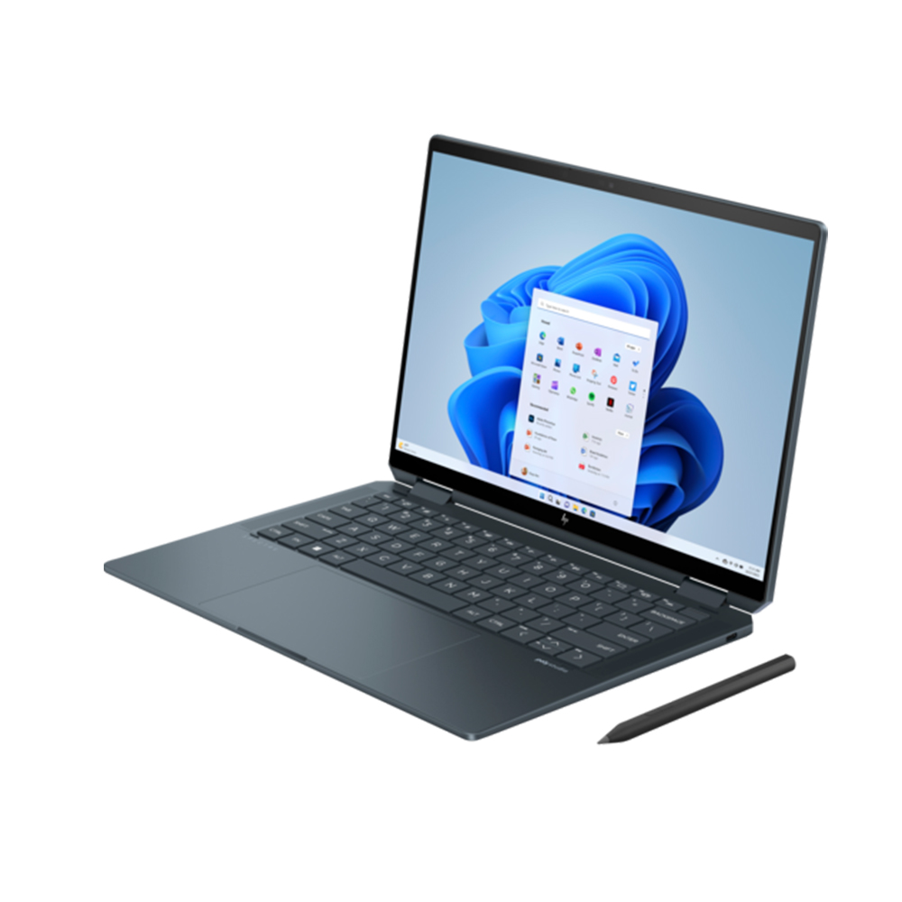 Laptop HP Spectre x360 14-eu0051TU A2NL3PA (Core Ultra 7 155H | 14inch 2.8K OLED | Cảm ứng | 16GB | 1TB | Win11 | Xanh)