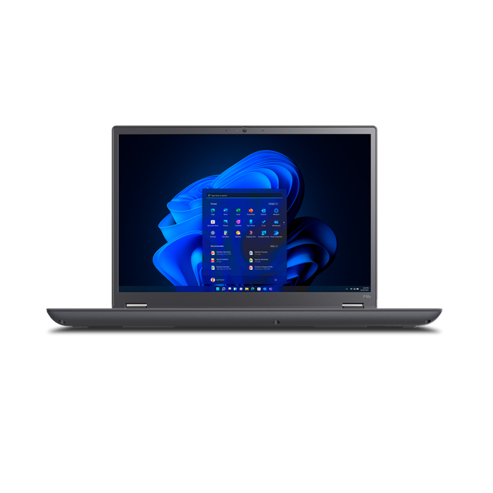 Laptop Lenovo ThinkPad P16v Gen 1 T 21FC004DVN (Core i7-13700H | RTX A1000 6GB | 16inch WQUXGA | 64GB | 1TB | Win11Pro | Đen)