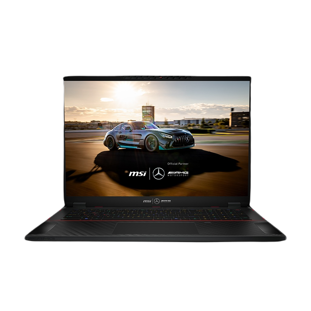 Laptop MSI Stealth 18 Mercedes AMG A1VHG-080VN (Core Ultra 9 processor 185H | RTX 4080 | 18inch UHD+ | 64GB | 2TB | 120Hz | Win11 | Đen)