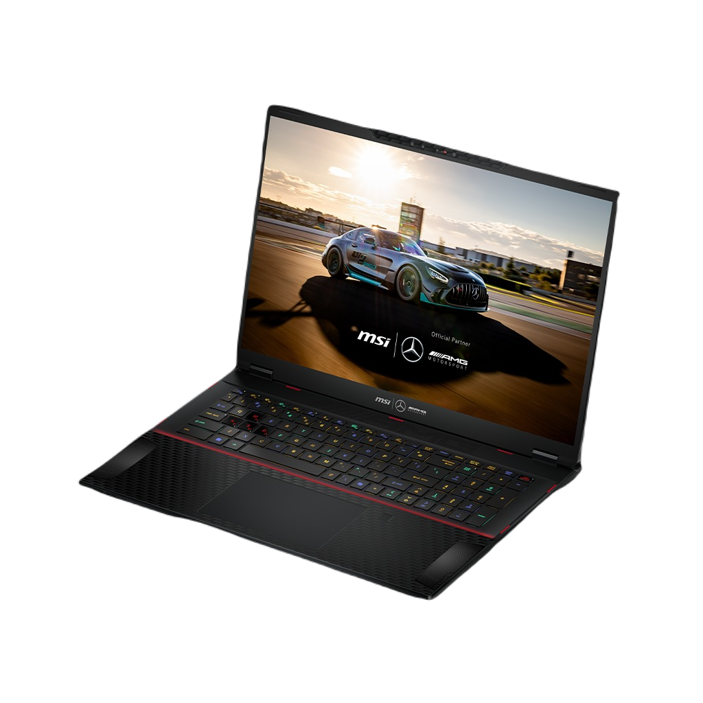 Laptop MSI Stealth 18 Mercedes AMG A1VHG-080VN (Core Ultra 9 processor 185H | RTX 4080 | 18inch UHD+ | 64GB | 2TB | 120Hz | Win11 | Đen)