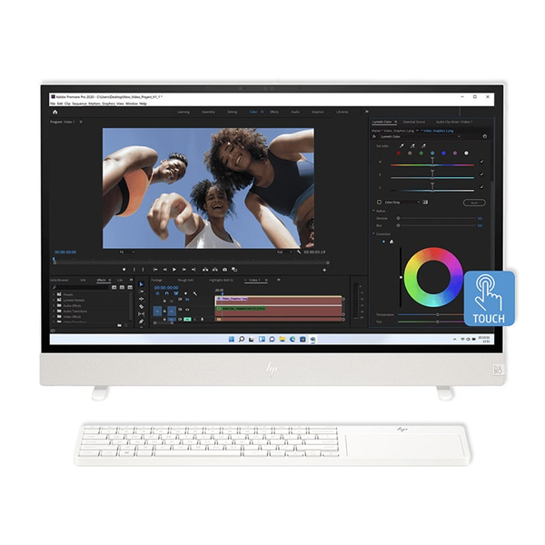 Máy tính AIO HP Envy Move 24-cs0002d 8W955PA (Core i5-1335U | 16GB | 1TB | 23.8inch Touch | Key+Mouse | Win11 | Trắng | 1Y)
