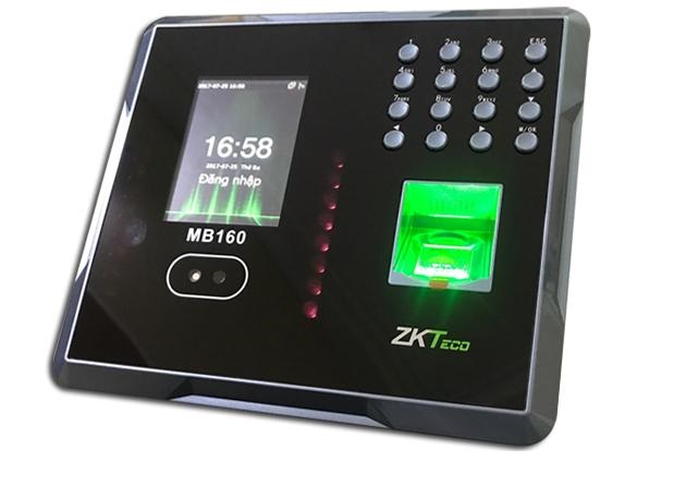 Máy chấm công ZK Teco MB160 (vân tay, khuôn mặt, thẻ từ)